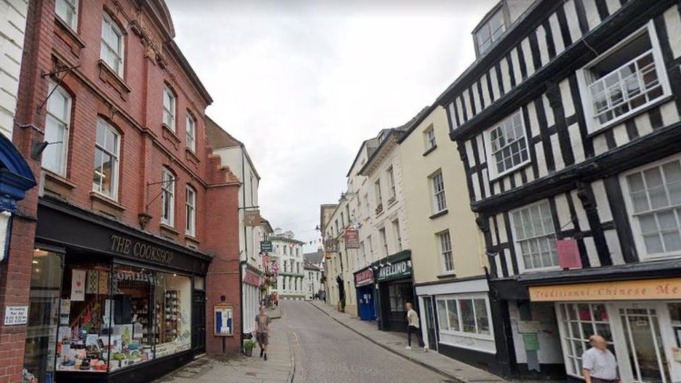 Arrest after 'acid attack' in RossonWye street BBC News