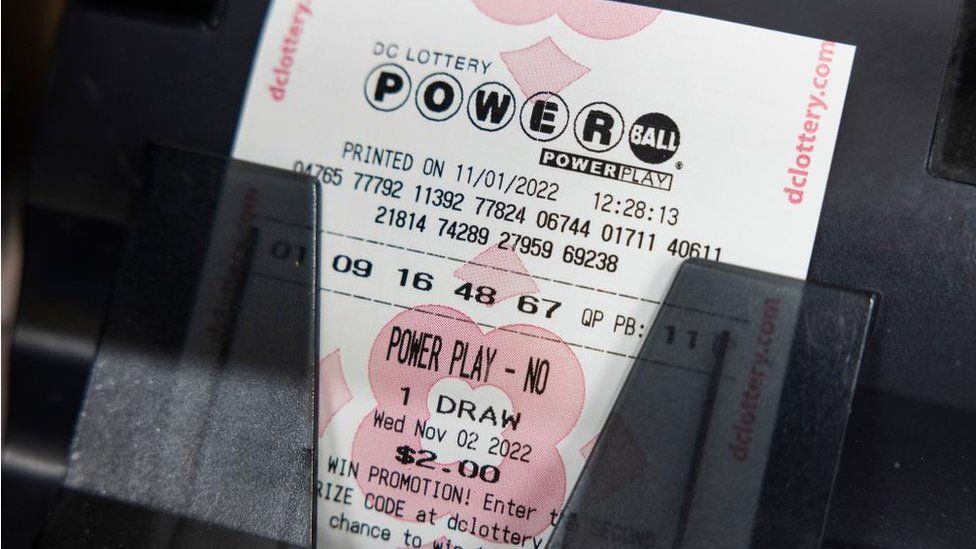 Powerball Ticket. File photo