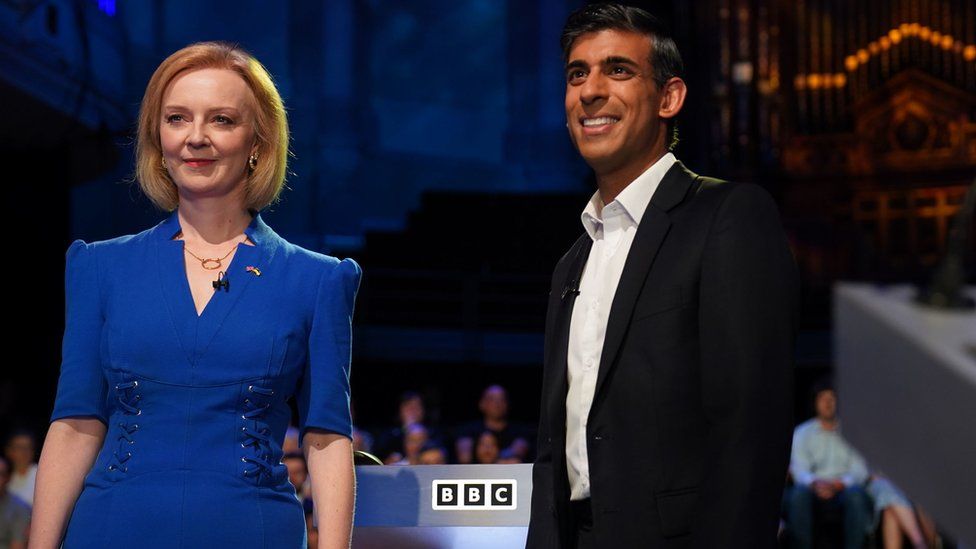 Liz Truss and Rishi Sunak