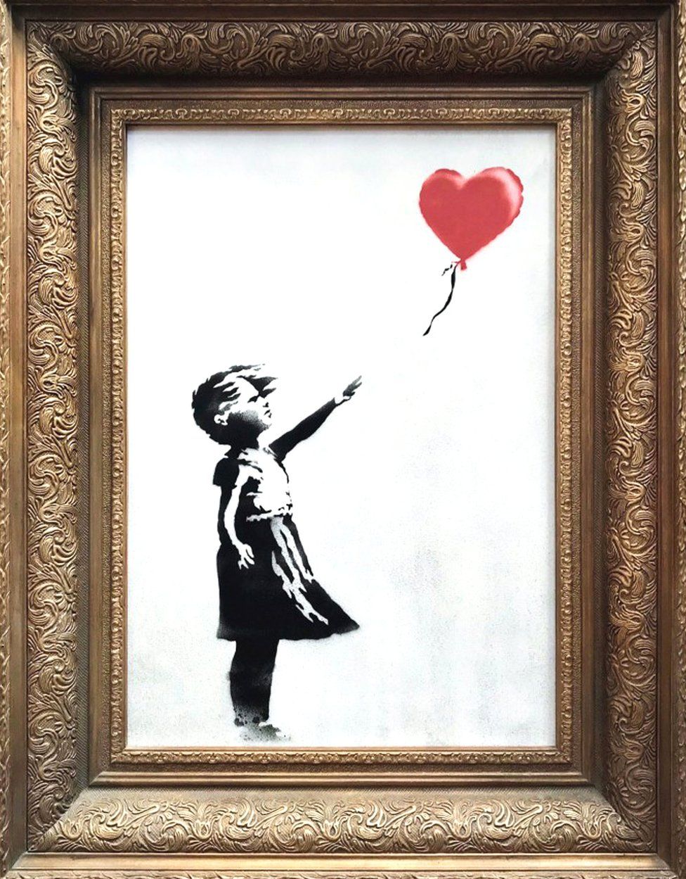 Banksy's Girl With Balloon, 2006