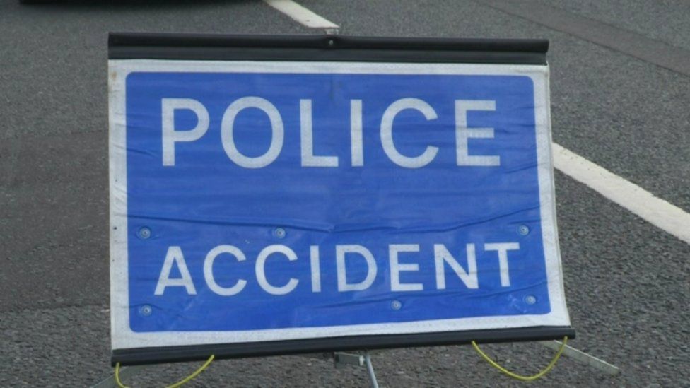 Accident sign