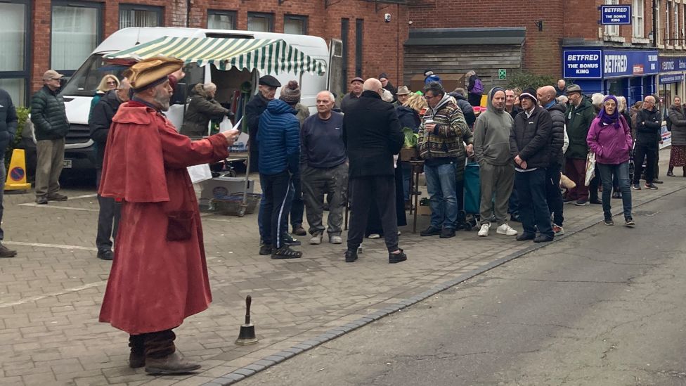 Protest in Whitchurch