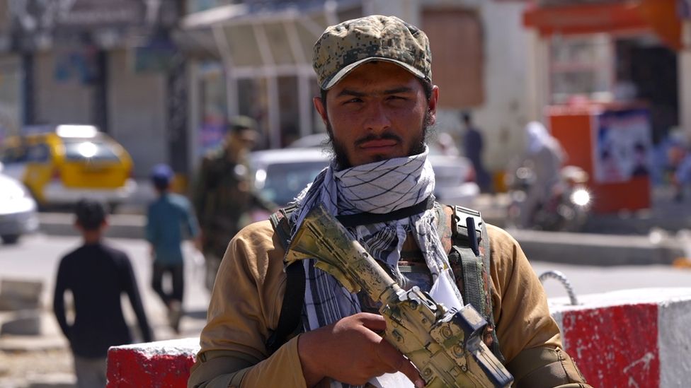 Охрана талибов в Кабуле