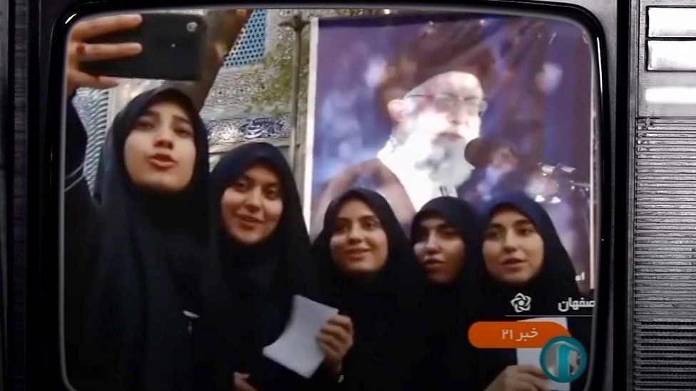 Image from Iranian state TV