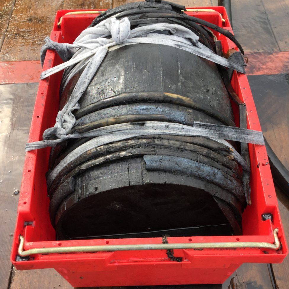 HMS Invincible shipwreck's latest artefacts revealed BBC News