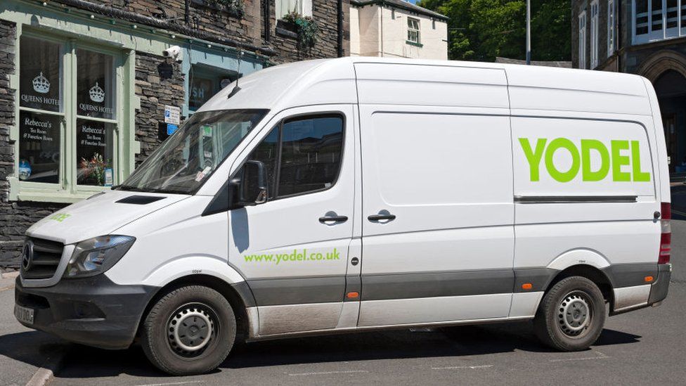 Yodel van