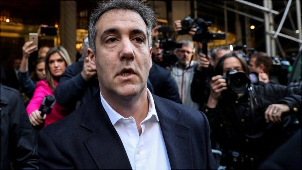 Michael Cohen Trumps Ex Lawyer Ordered Back To Jail Bbc News 7721