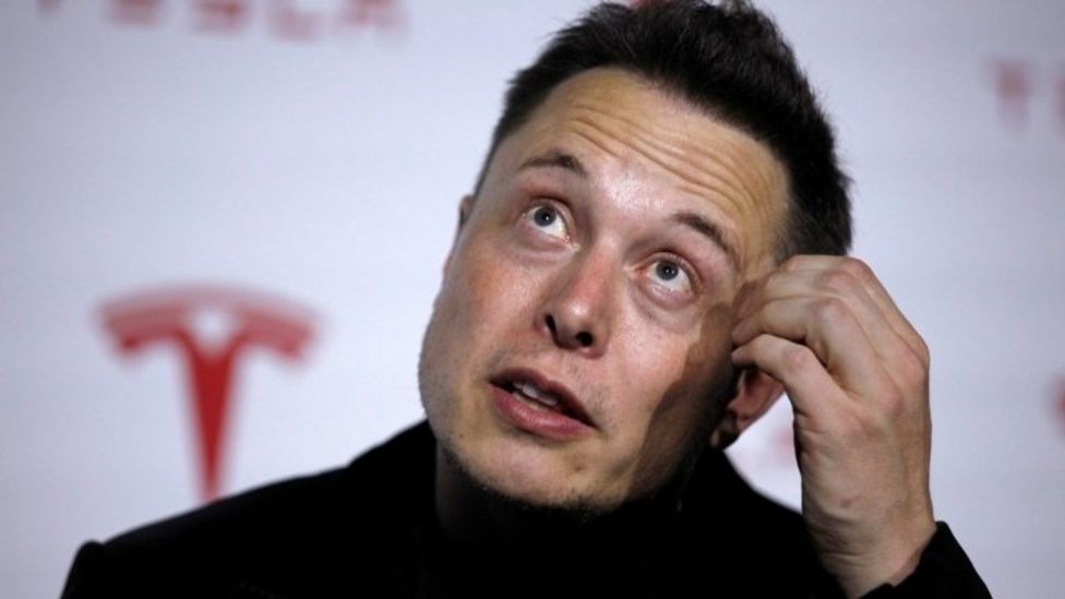 Elon Musk jokes about whistleblowers with new Tesla product - BBC News