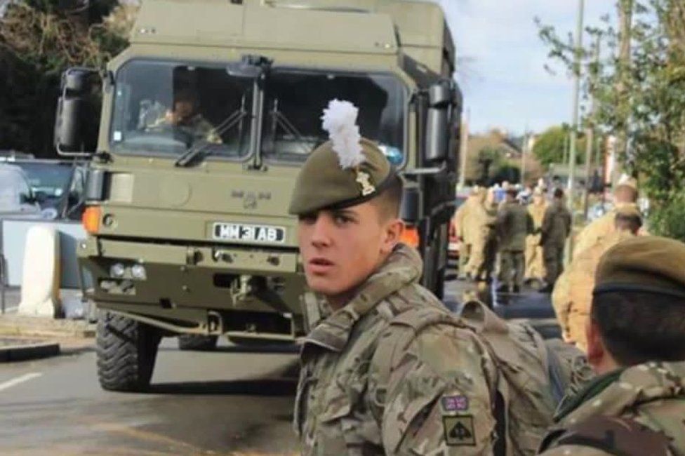 Army in Chertsey