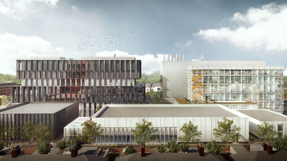 Artist's impression of Cardiff University innovation centre