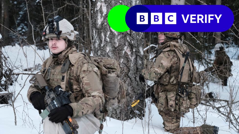 UK troops on Nato cold drizzle exercises up in Estonia