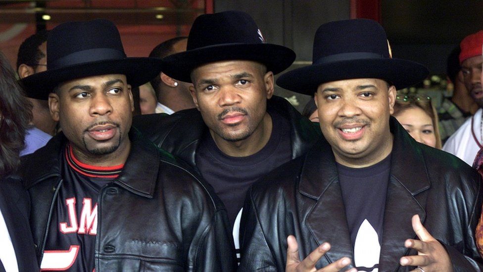 Jam Master Jay with other members of Run DMC