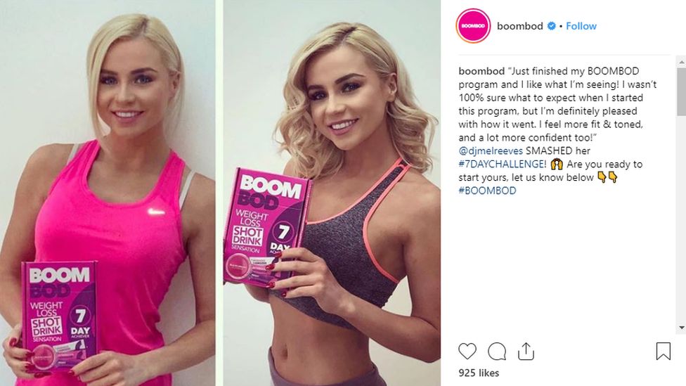 BoomBod tried to use influencers to promote its shot drink