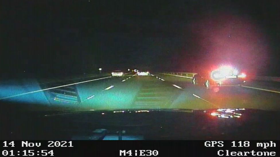 Driver banned after overtaking Wiltshire Police car at up to 120mph ...