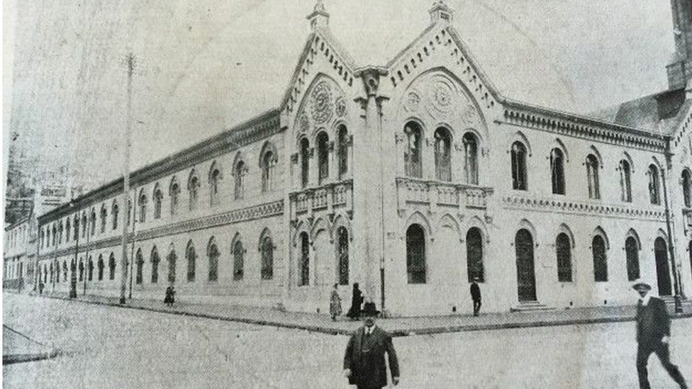Undated photograph of Sagrados Corazones