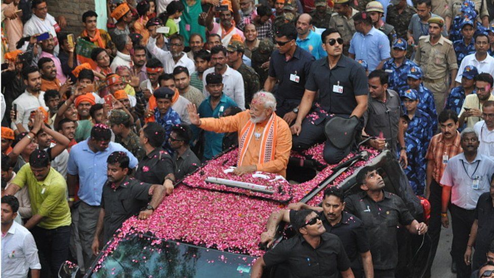 PM Modi in Varanasi in 2019