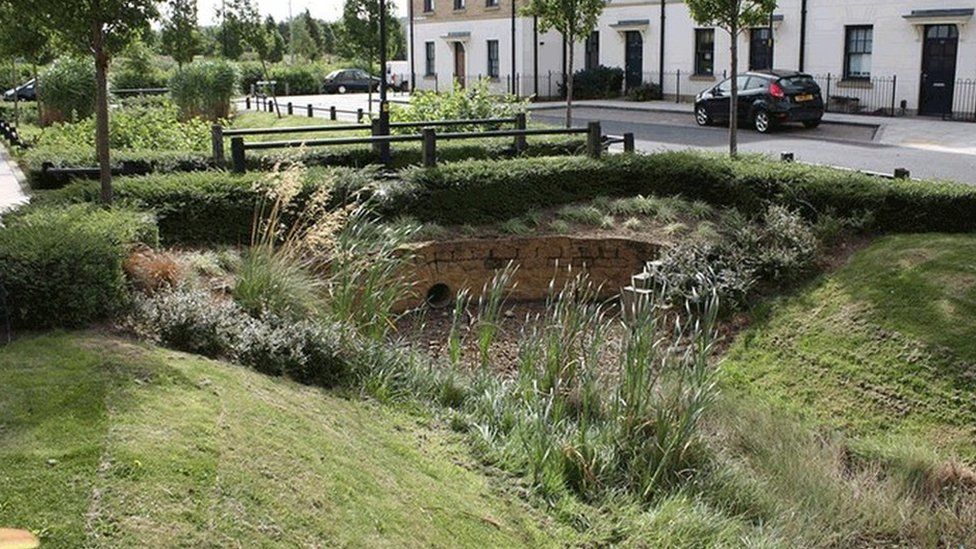 SuDS are Sustainable Drainage Systems