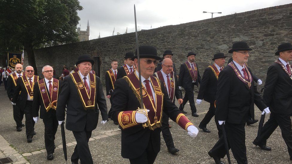 Apprentice Boys in Londonderry on Saturday 10 August