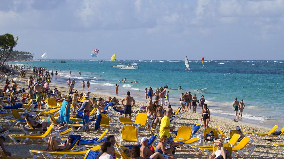 Punta Cana with its beaches is a leading tourist destination