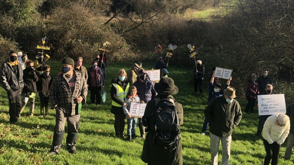 Protest in Chippenham
