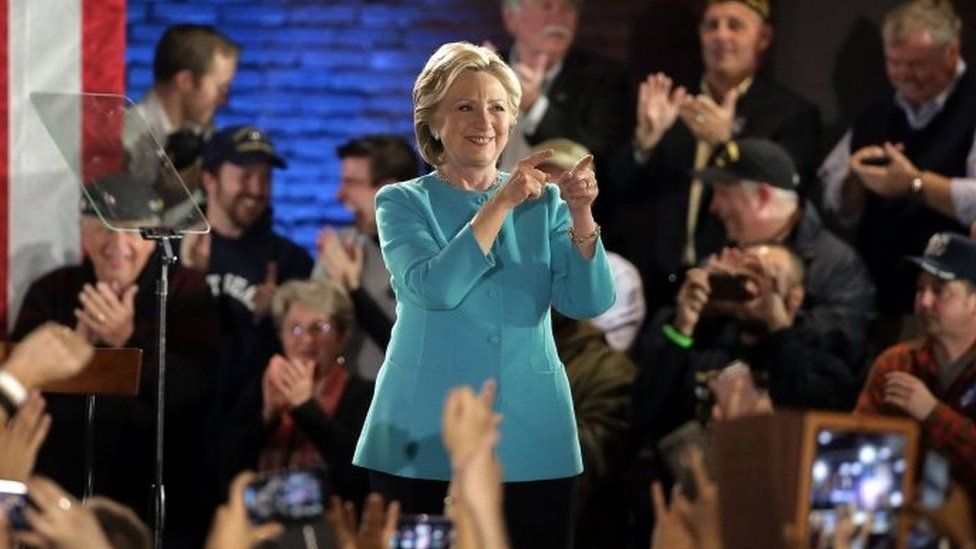 Hillary Clinton, Manchester, New Hampshire