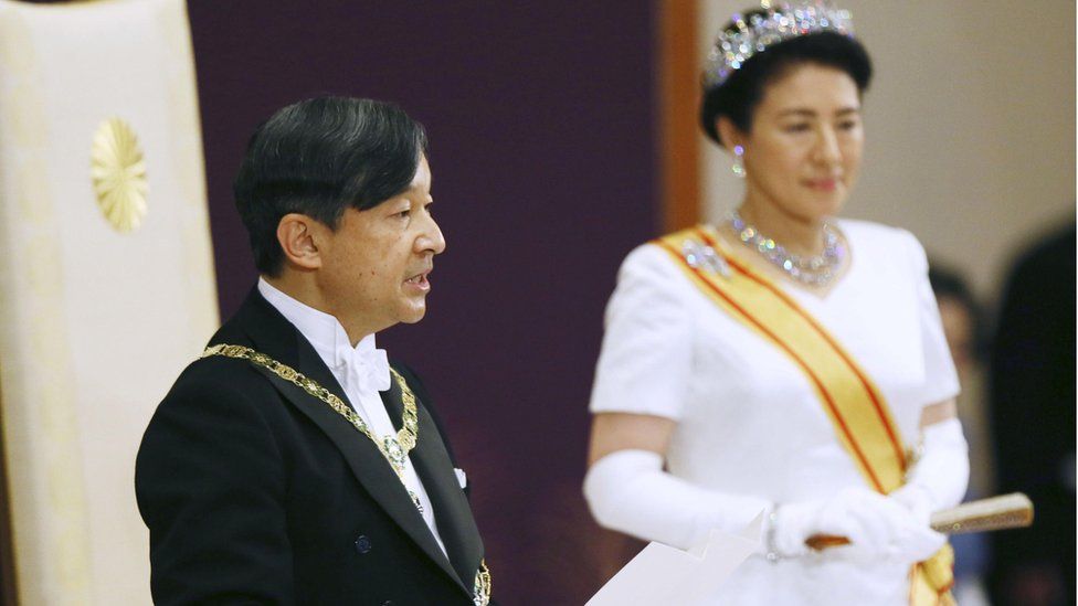 Naruhito and Empress Masako