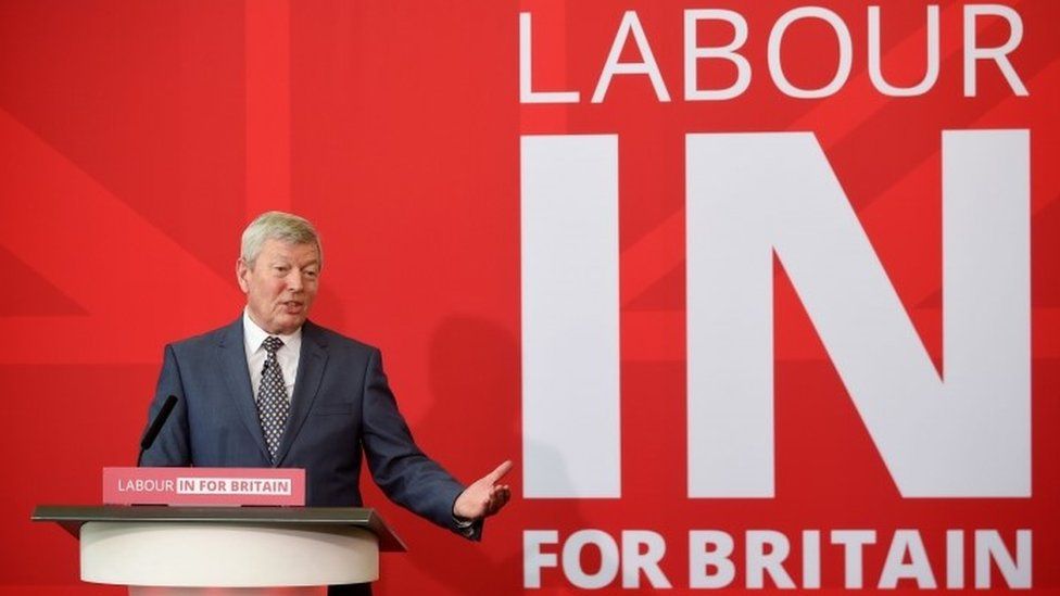 Alan Johnson launches Labour campaign to remain within the European Union