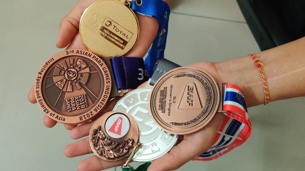 Manasi's medals