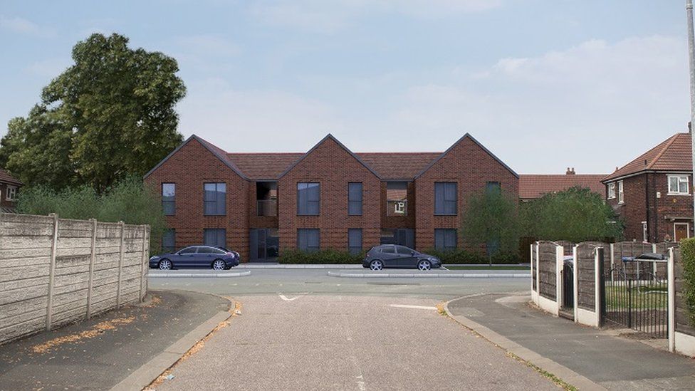 Eccles flats will help homeless 'get a roof over their heads' BBC News