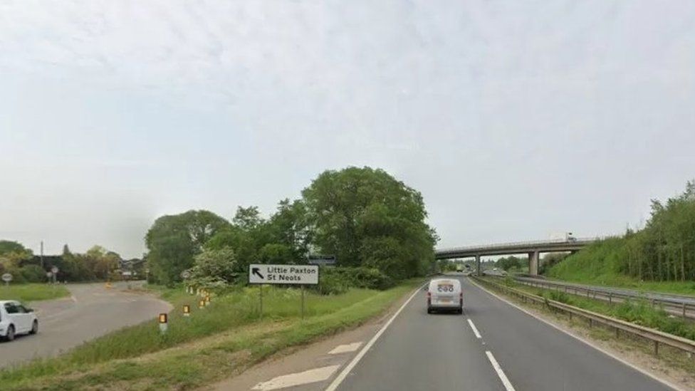 Little Paxton woman dies nearly three months after A1 crash BBC News