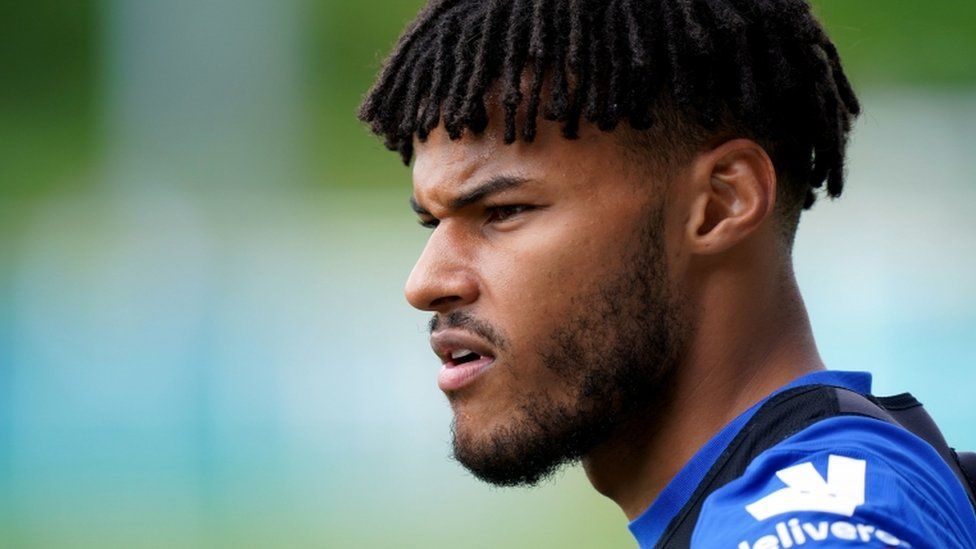 England's Tyrone Mings during a training session at St George"s Park, Burton upon Trent