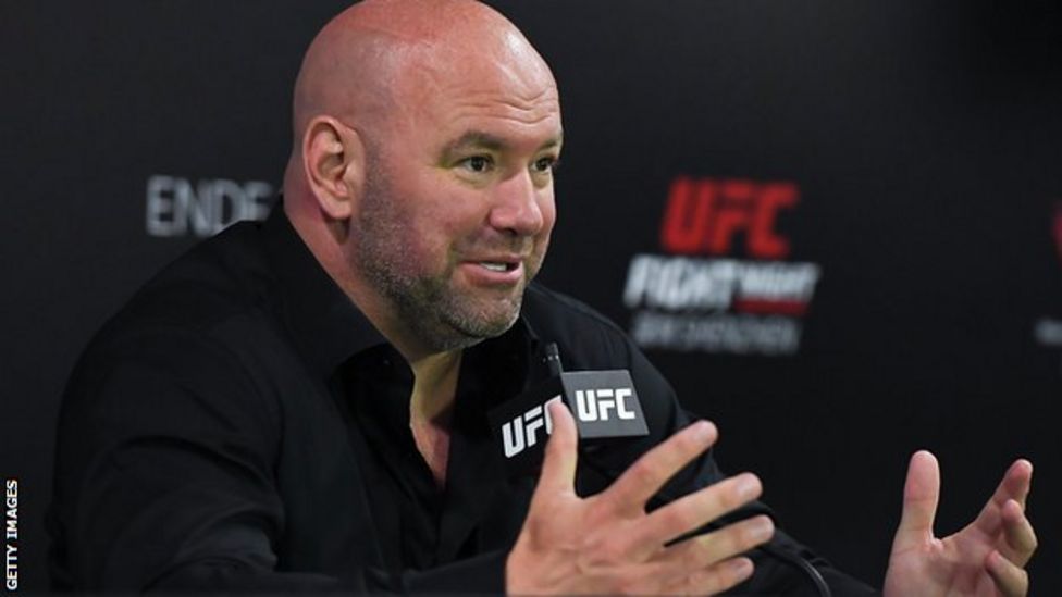 UFC: Dana White Says Fights To Go Ahead On Private Island - BBC Sport