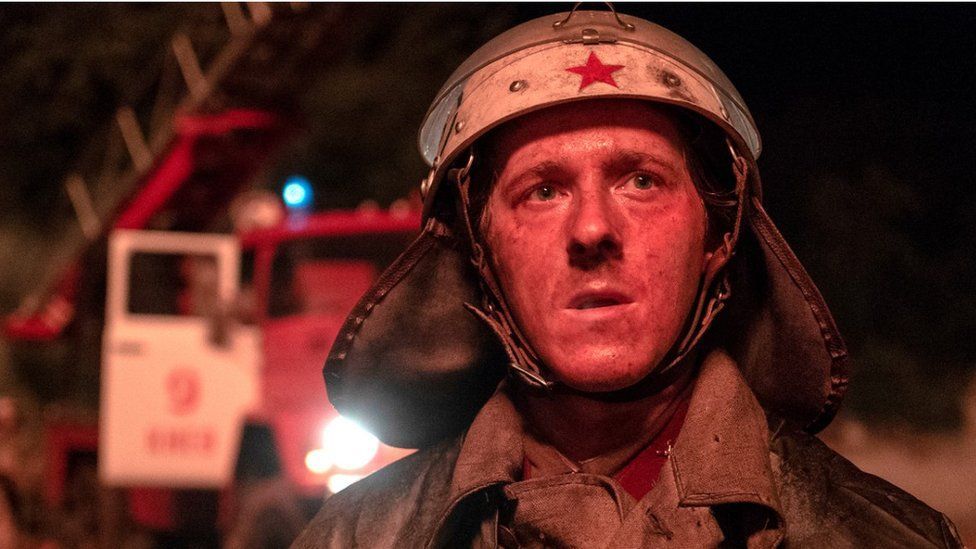 British actor Adam Nagaitis plays Vasily Ignatenko, a fireman who was one of the first responders to the disaster. He is one of the main characters in the first episode