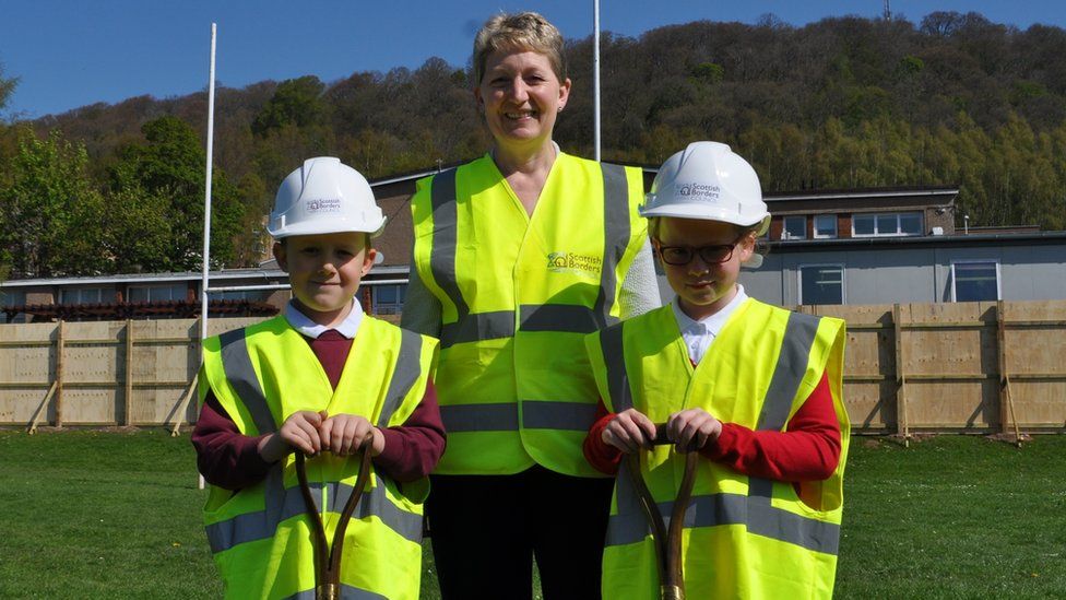 Works Begins On £10m Galashiels Primary School Project Bbc News