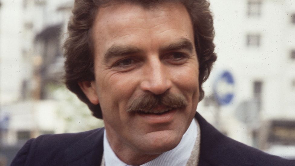2nd May 1985: American actor Tom Selleck in London, where he is filming an episode of 'Magnum PI'.