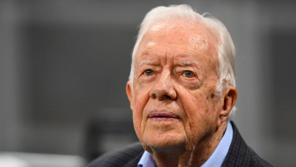 Former US President Jimmy Carter to receive hospice care - BBC News