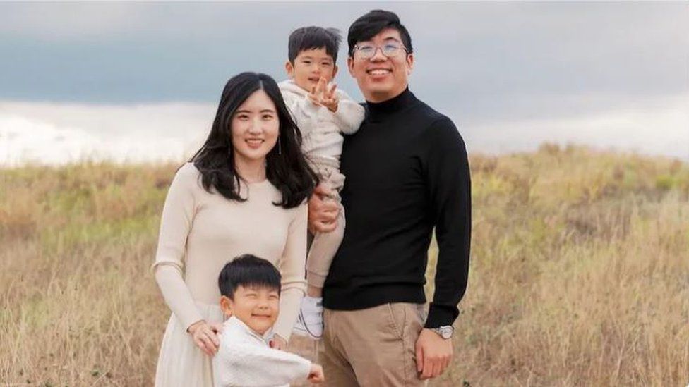 A portrait of the Cho family