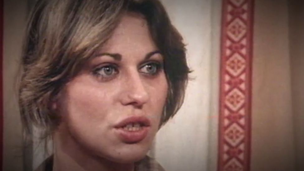 Screengrab from a 9news video of Sallie-Anne Huckstepp