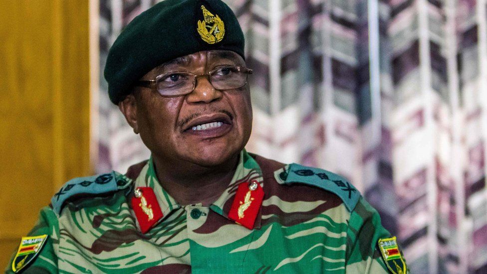 Zimbabwe: Army chief accused of 'treasonable conduct' - BBC News
