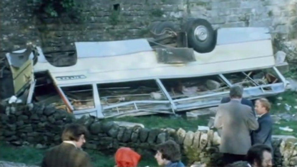 Dibbles Bridge coach crash marked by 'substantial' memorial BBC News