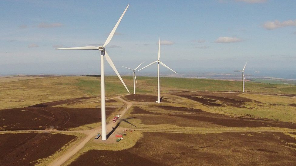 Nestle signs Sanquhar wind farm deal - BBC News