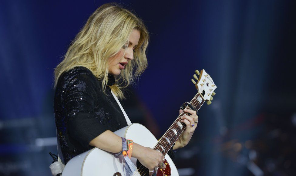 Ellie Goulding criticises the lack of women performing at music ...