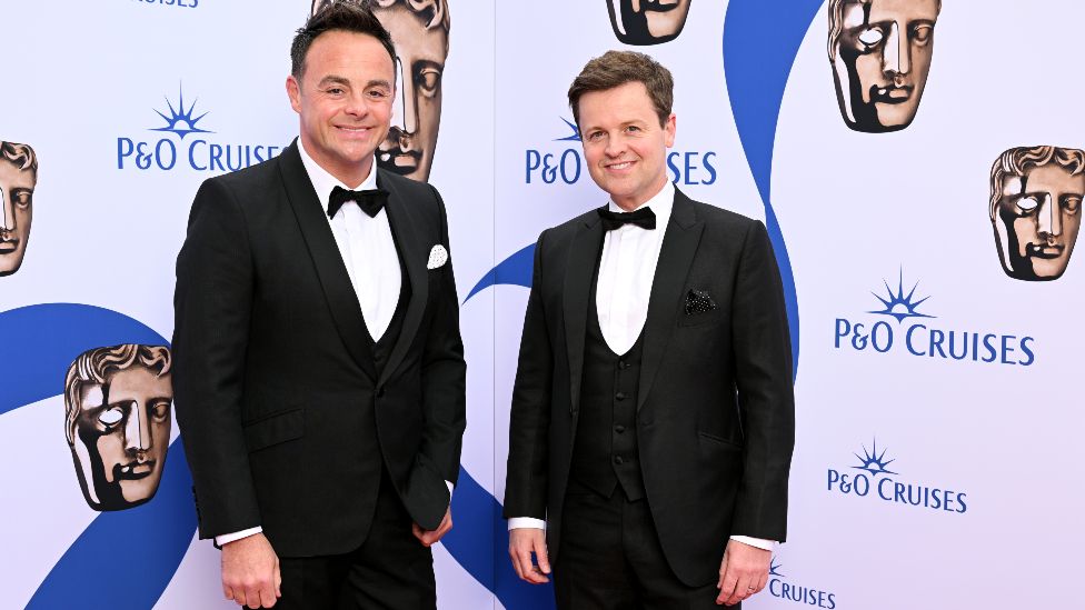 Anthony McPartlin and Declan Donnelly attend the 2023 BAFTA Television Awards with P&O Cruises at The Royal Festival Hall on May 14, 2023 in London, England