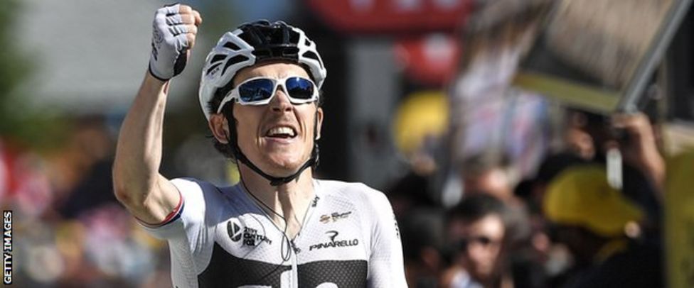 Tour de France: How Geraint Thomas became third British winner - BBC Sport