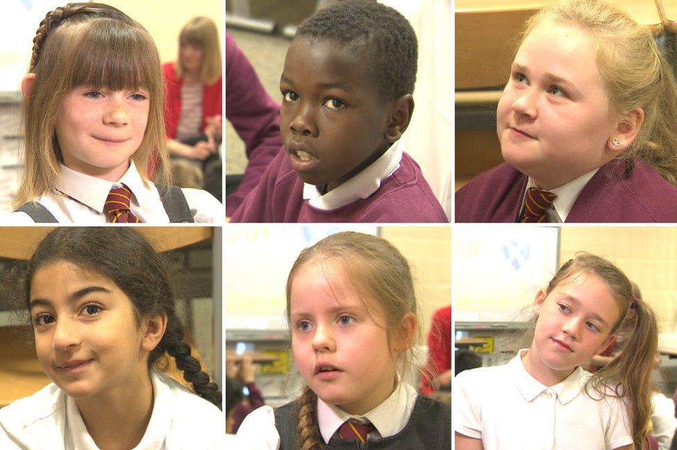 Castleton Primary pupils