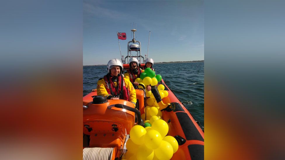 Happisburgh lifeboat crew