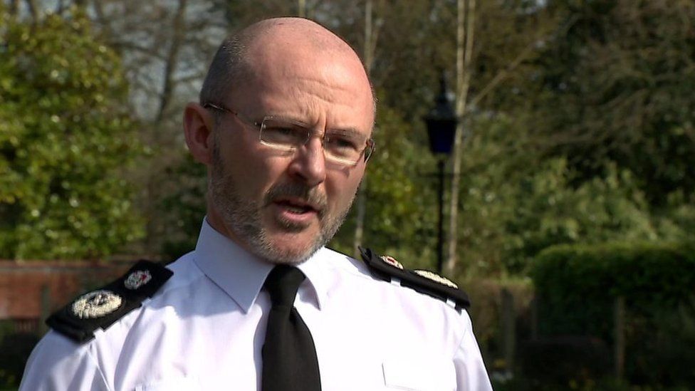 Surrey Police Chief Constable Gavin Stephens