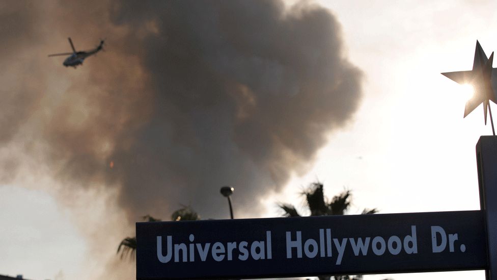 Universal Studios fire