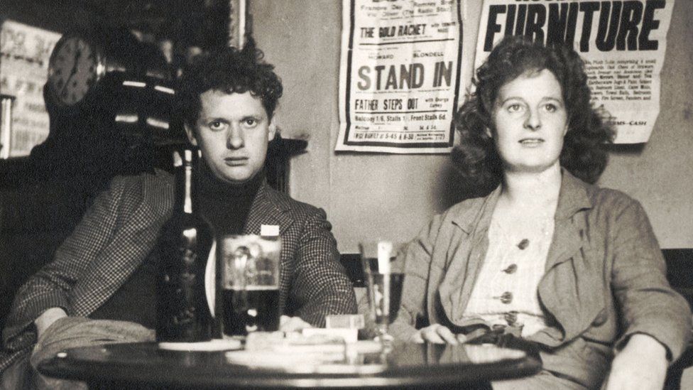 Dylan Thomas and Caitlin