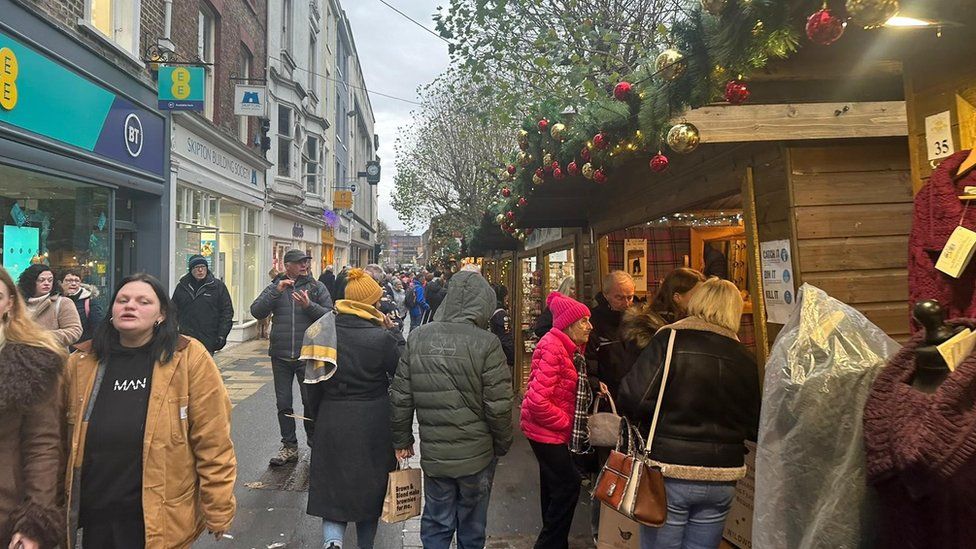 Christmas market in York